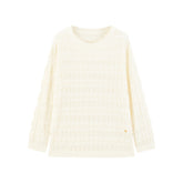 Women's Hollow-Knit Pullover & Cami Two-Piece Set